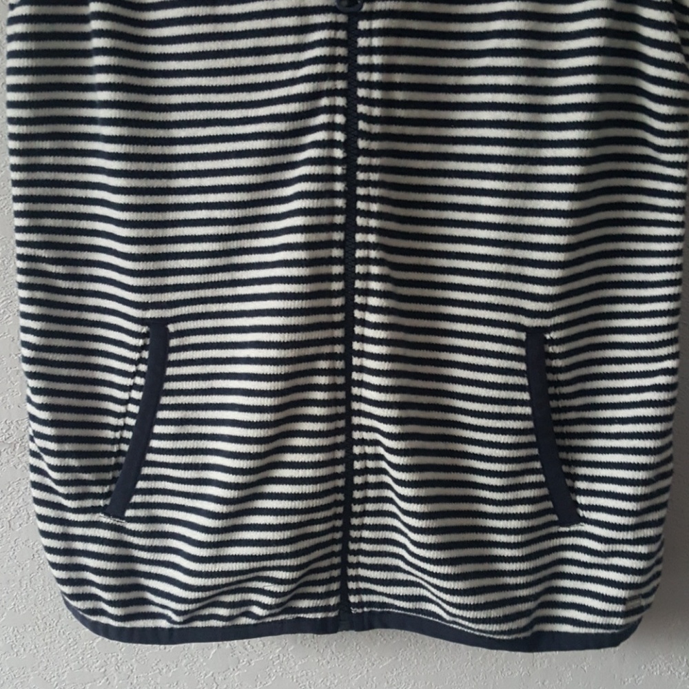 Tommy Hilfiger Navy Striped Vest - Picture 3 of 5
